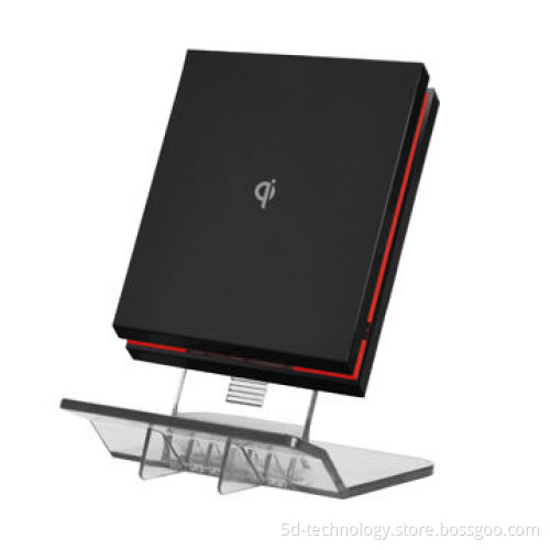 Adjustable QI Charger with Single Charging Coil
